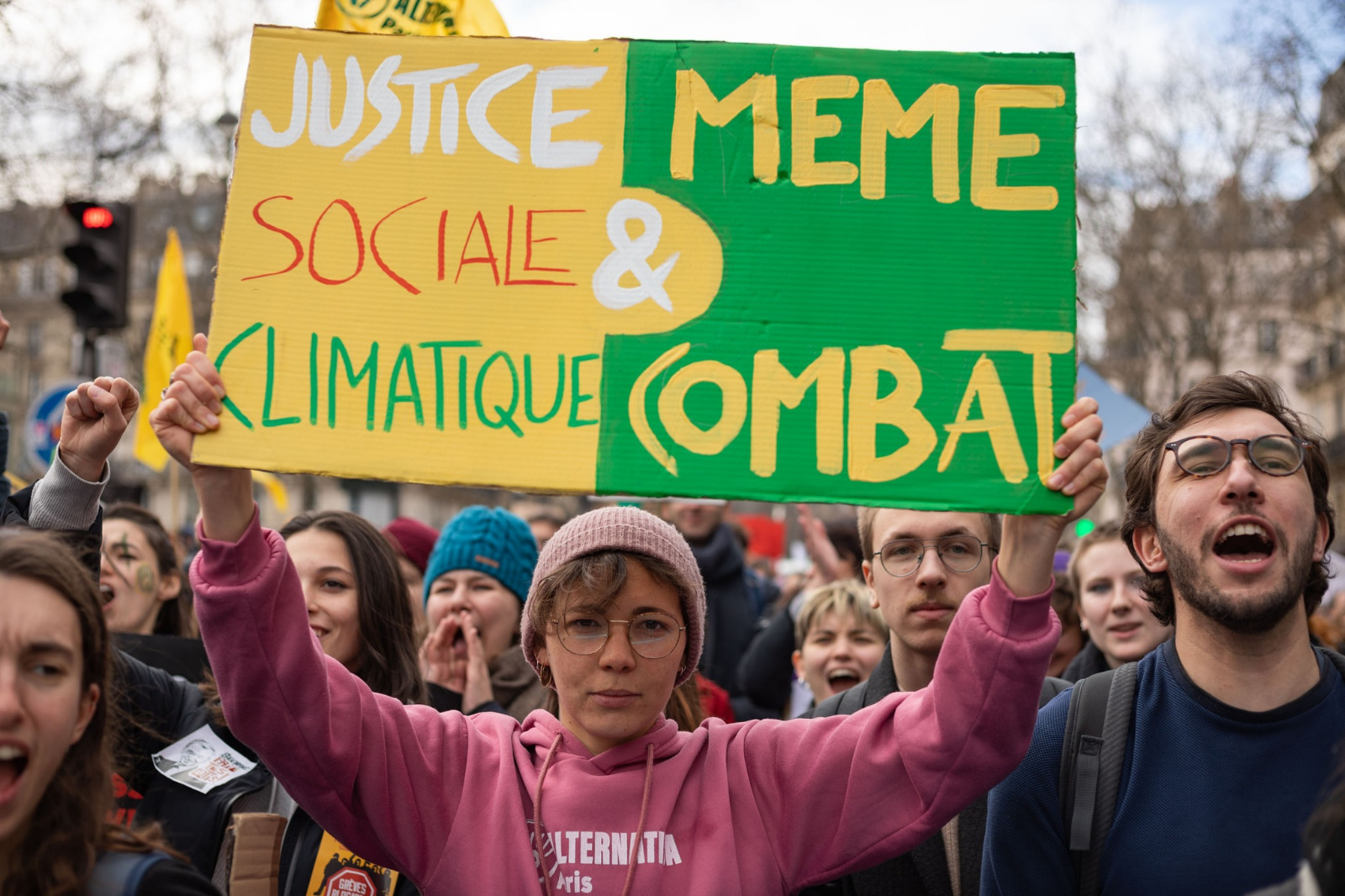 Le réchauffement, c’est très grève