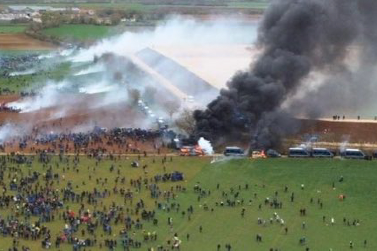 La prise de la bassine
