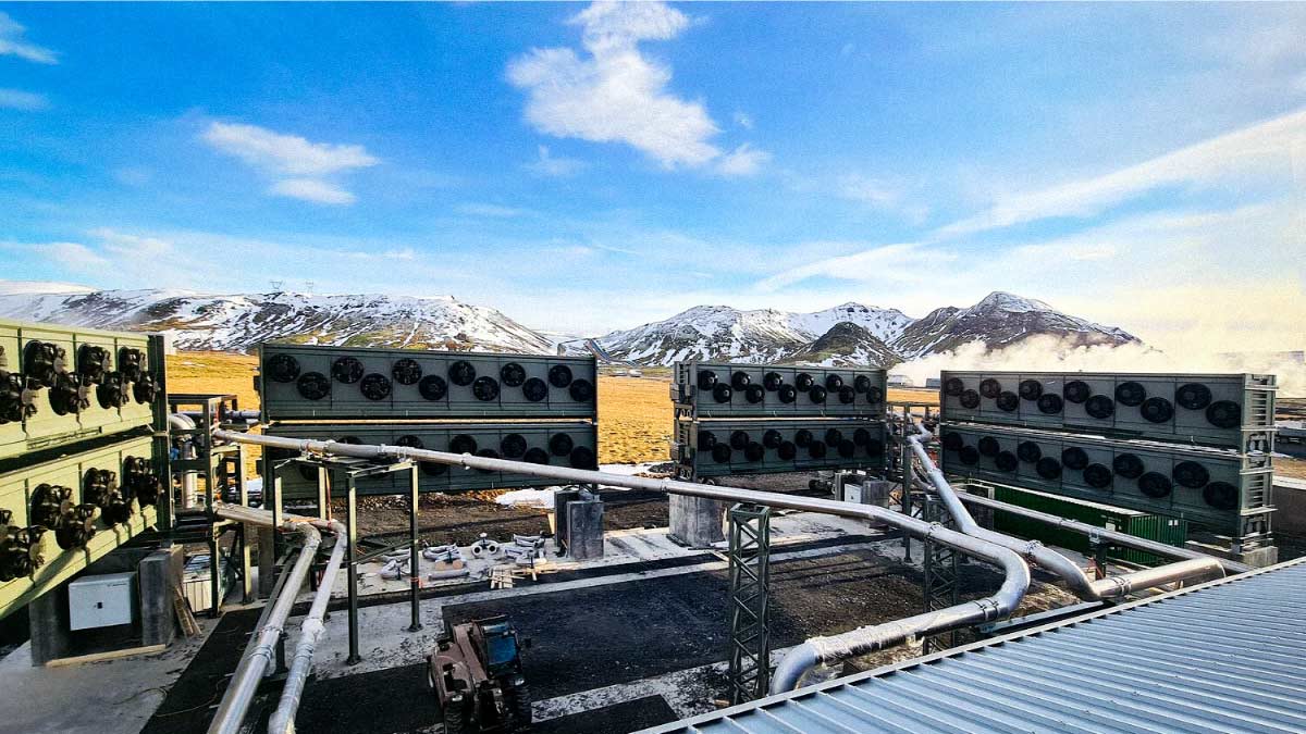 Le plus gros aspirateur à CO2 du monde est lancé