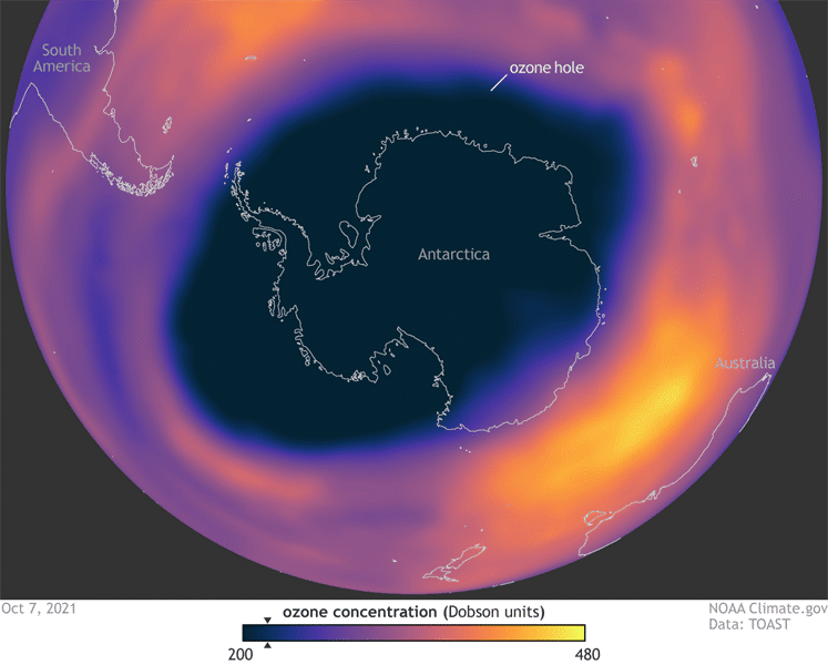 La couche d’ozone est «&nbsp;en bonne voie&nbsp;» pour se reconstituer dans les 40 prochaines années