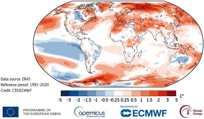 Les huit dernières années sont les plus chaudes jamais mesurées sur Terre