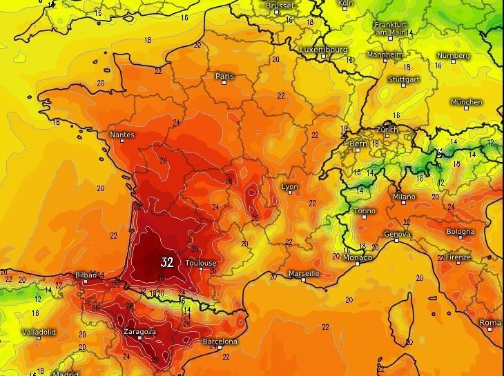 Après un été brûlant, la France connaît des températures estivales en plein mois d’octobre