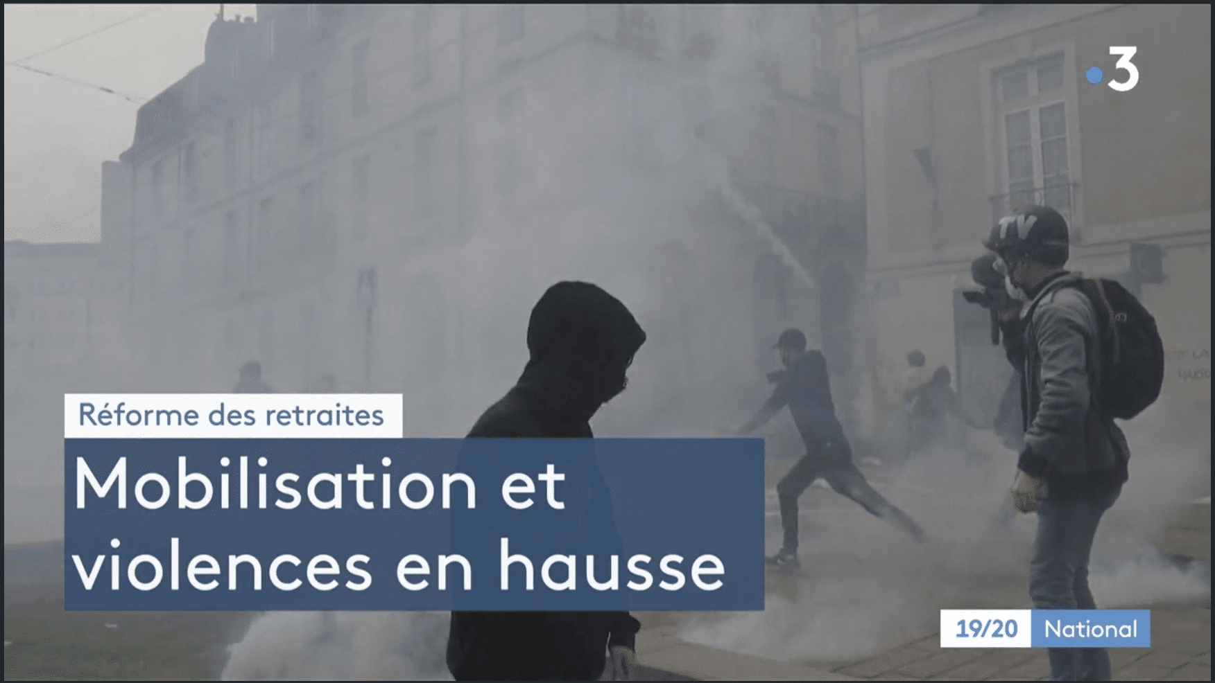 La société des journalistes de France 3 dénonce le «mauvais traitement» des manifestations contre la réforme des retraites