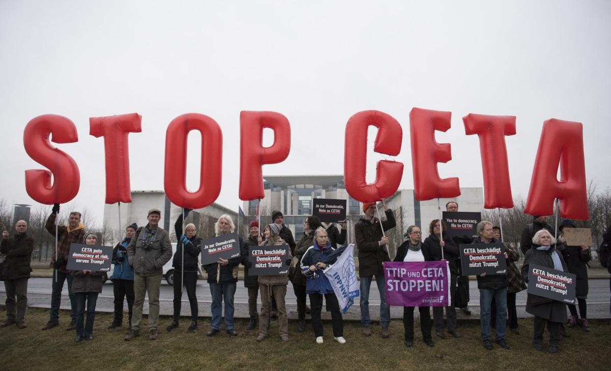 Le Sénat met un stop au Ceta
