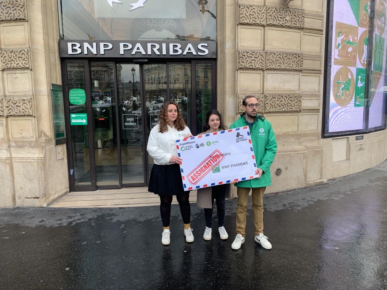 BNP Paribas attaquée en justice pour sa responsabilité dans la crise climatique, une première pour une banque