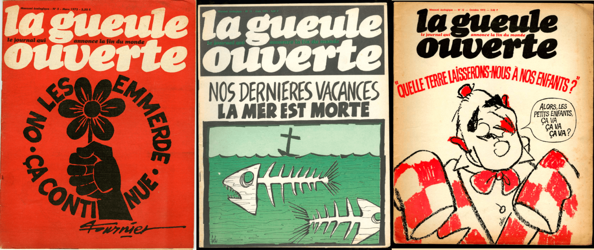 La Gueule ouverte, le journal qui annonçait (avant les autres) la fin du monde