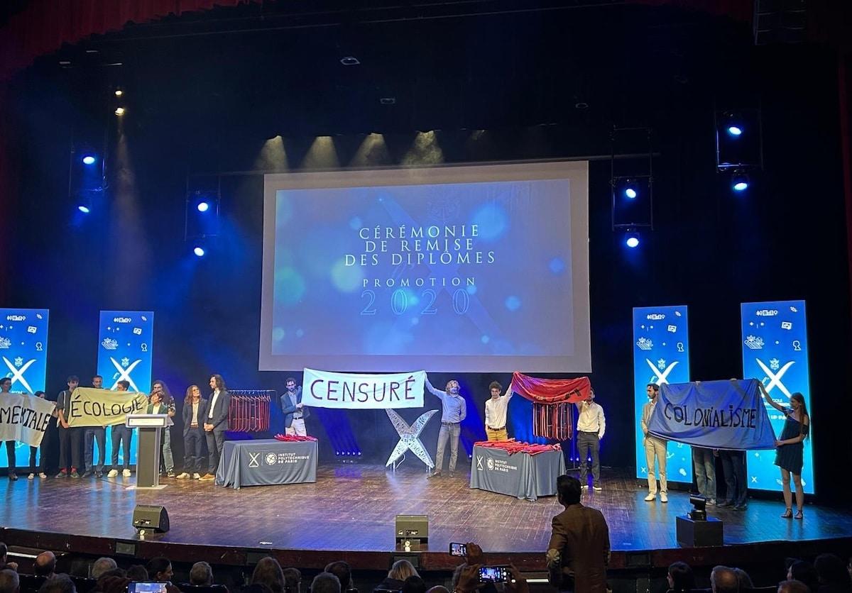 Des élèves de Polytechnique dénoncent la «censure» de leur discours écologique : «L&rsquo;école a refusé notre prise de parole»