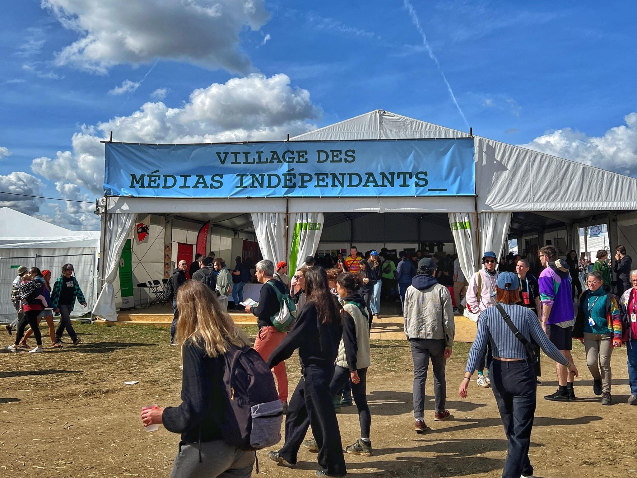 À la Fête de l’Huma, des médias indépendants en pleine ébullition