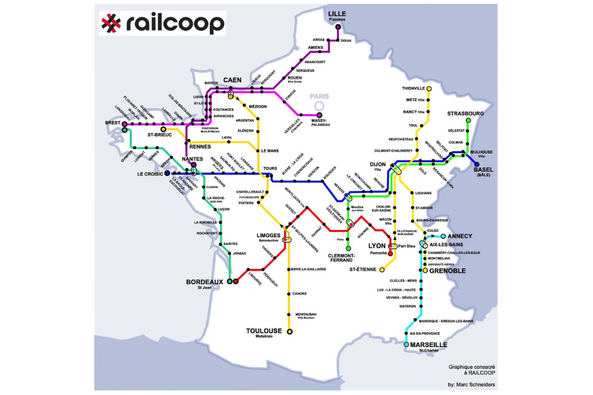 Railcoop va ressusciter la ligne ferroviaire Lyon-Bordeaux à l’été 2024
