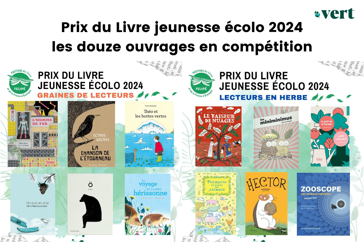 Prix du livre jeunesse écolo 2024 : découvrez les douze ouvrages en compétition