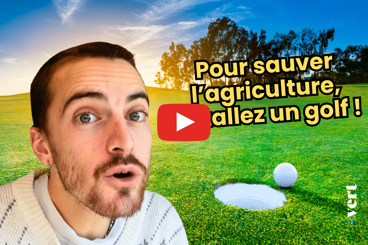 Dans les vignes lotoises avec Mateo Bales pour parler d’un projet d’éco-golf