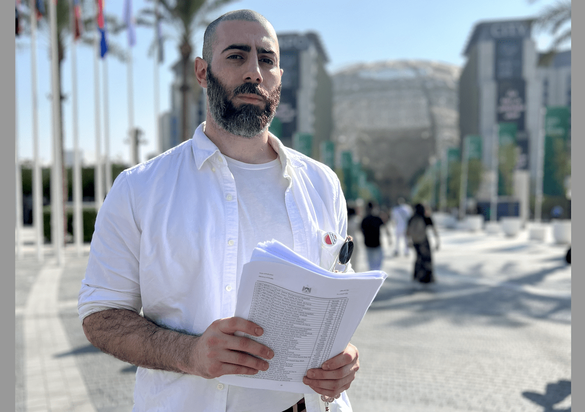 Tariq Luthun : «On ne peut pas parler du changement climatique en ignorant les réalités des violations des droits humains à Gaza»