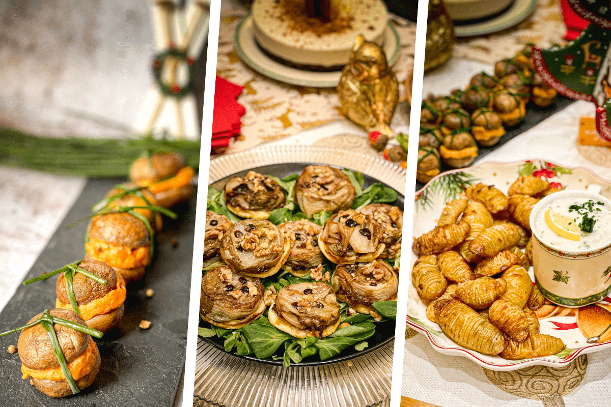 Mille-feuille de légumes, gaufre de butternut… le menu de Noël végétal de l’influenceuse Mélanie en véganie