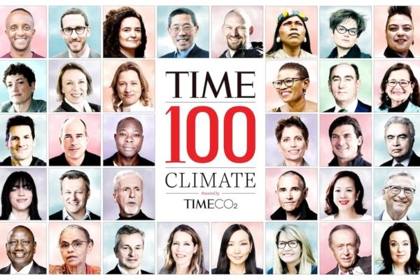 Dans le top des 100 personnalités les plus influentes sur le climat du «Time», des pétroliers et Amazon
