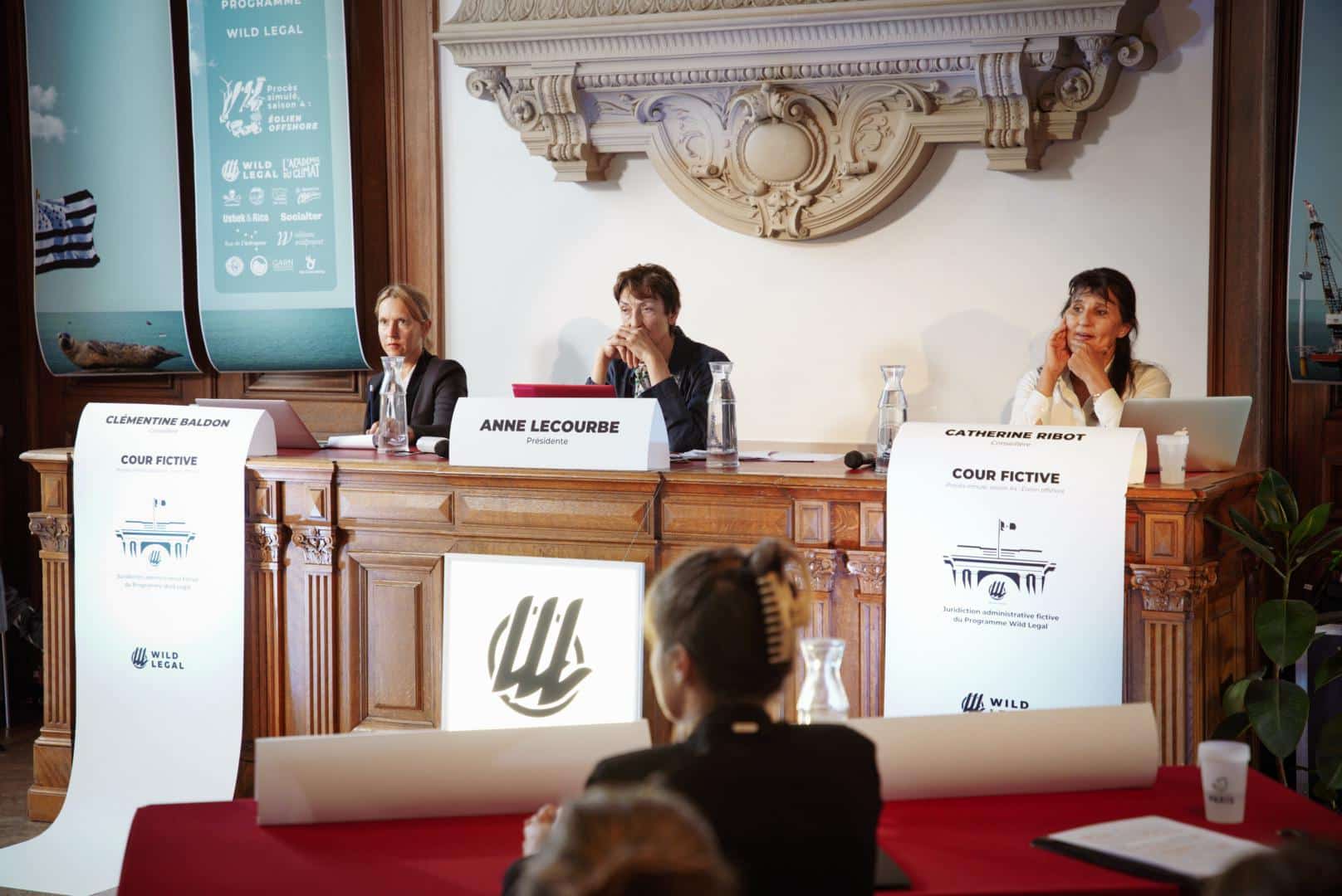 Un procès simulé pour interroger l’impact de l’éolien offshore sur la biodiversité en Bretagne