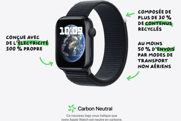 Black friday : des montres connectées «neutres en carbone» ? Pourquoi la promesse d’Apple n’a aucun sens