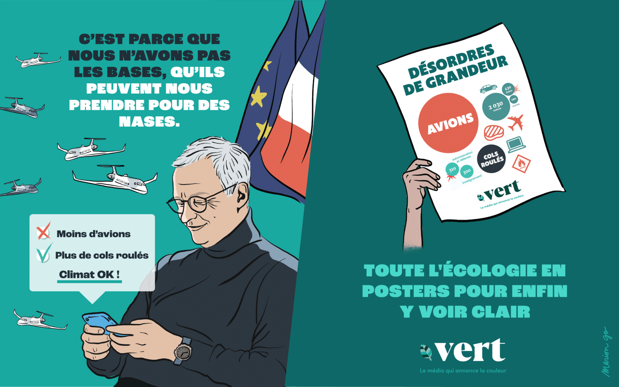 « Désordres de grandeur » : toute l&rsquo;écologie dans une série de posters pour enfin y voir clair !
