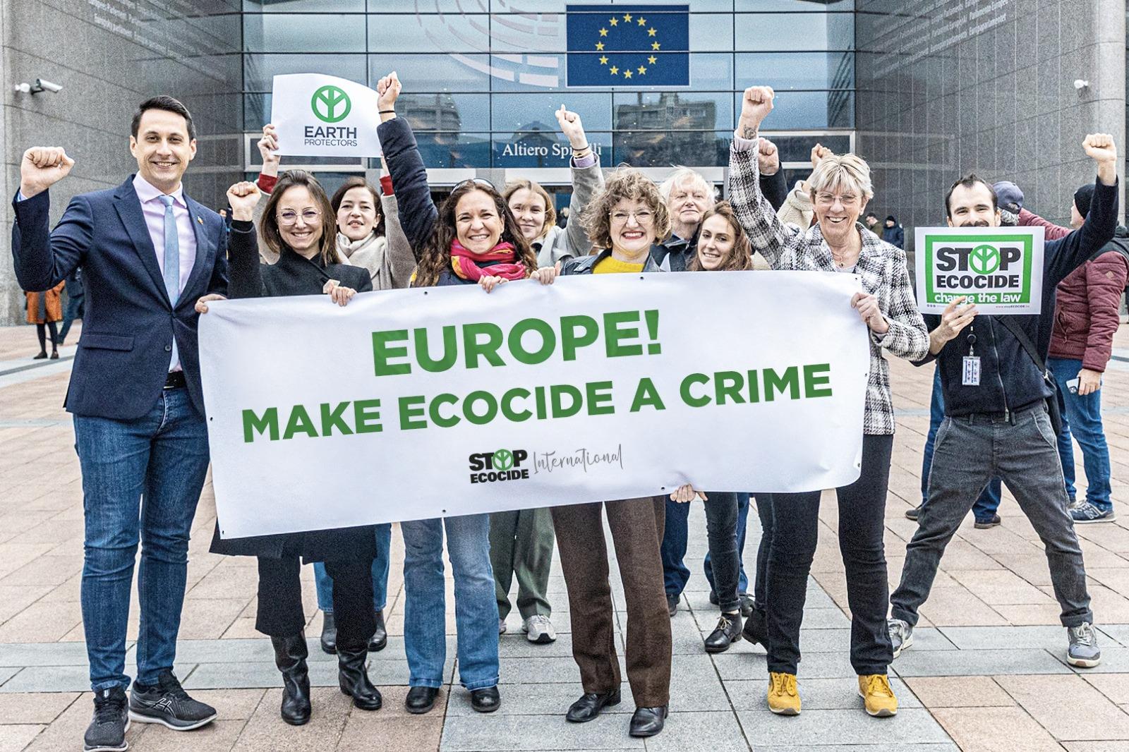 Le Parlement européen veut faire reconnaître le crime d’écocide