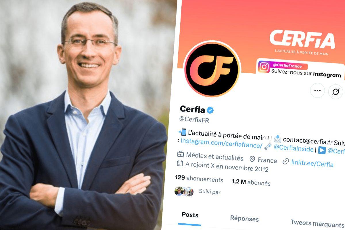 L’ombre de Pierre-Édouard Stérin plane sur le compte d’actualités Cerfia, qui rassemble 1,2 million d’abonnés sur X
