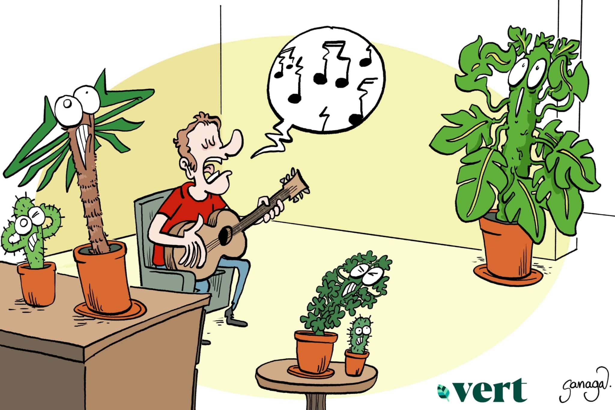 Fête de la musique : faut-il faire écouter du gros son à ses plantes pour qu’elles poussent plus vite ?