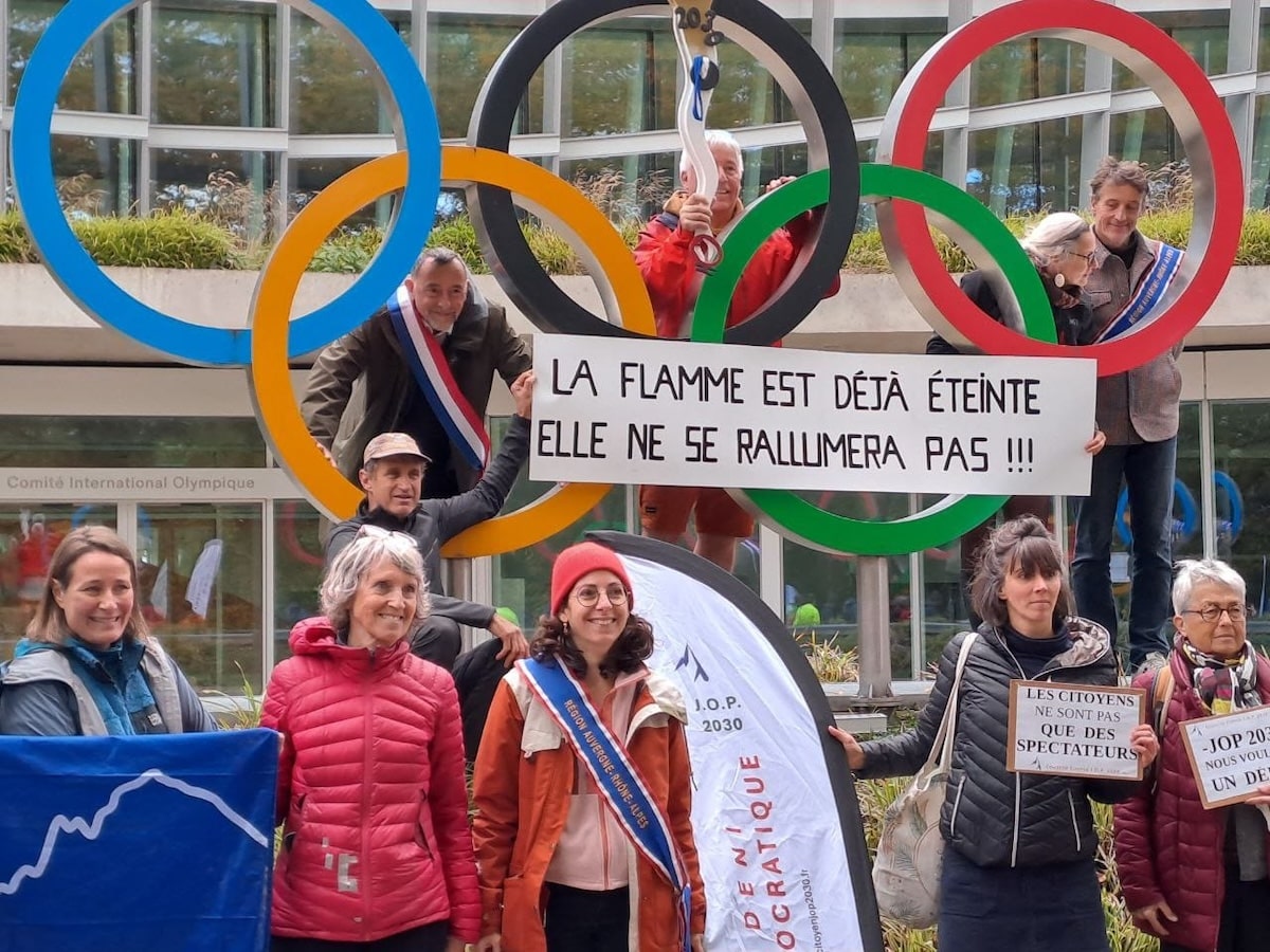 Absence de consultation citoyenne pour les JO d’hiver 2030 dans les Alpes : des collectifs font entendre leur voix jusqu’à l’ONU