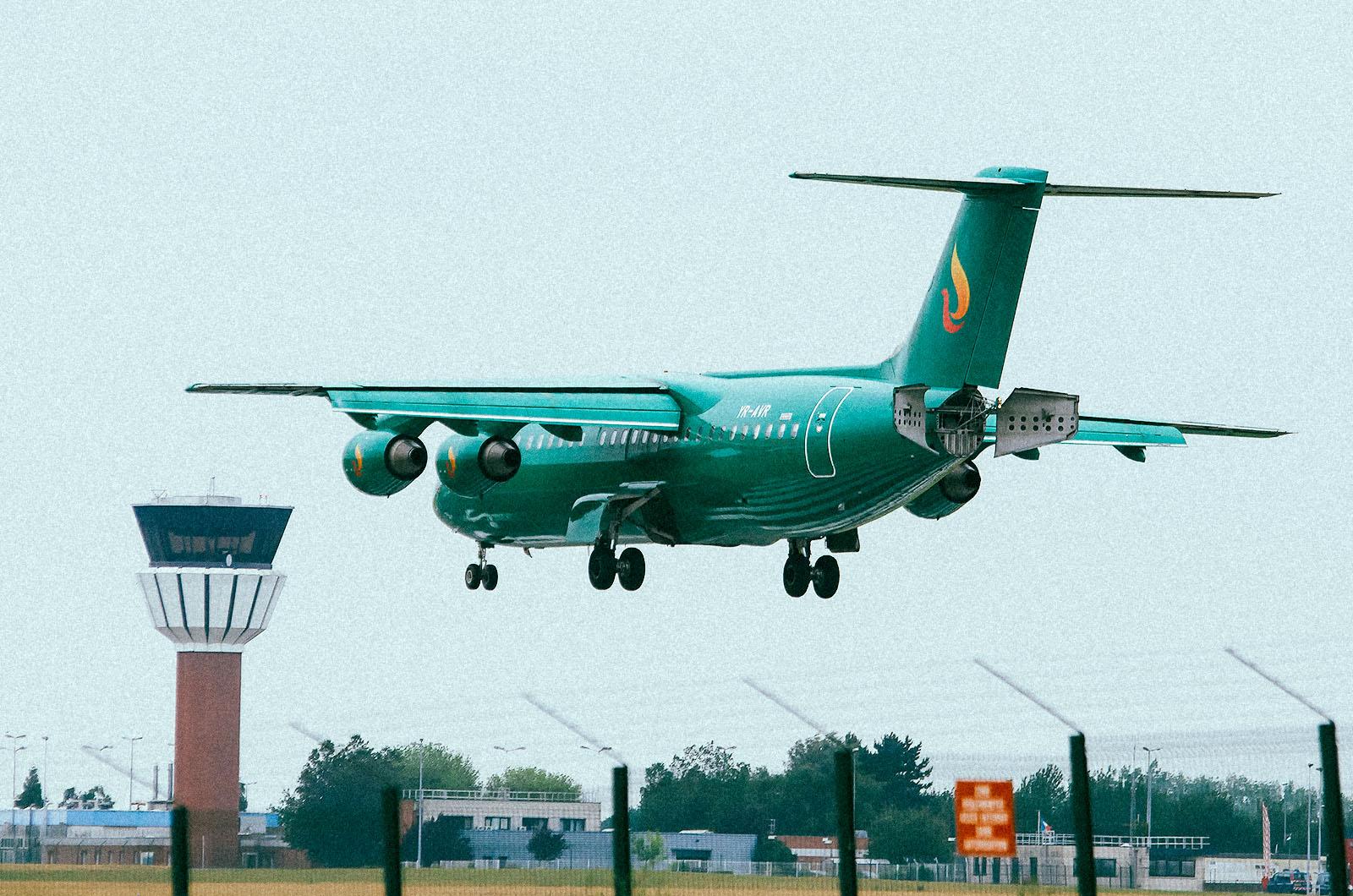 L&rsquo;avion vert, un mirage