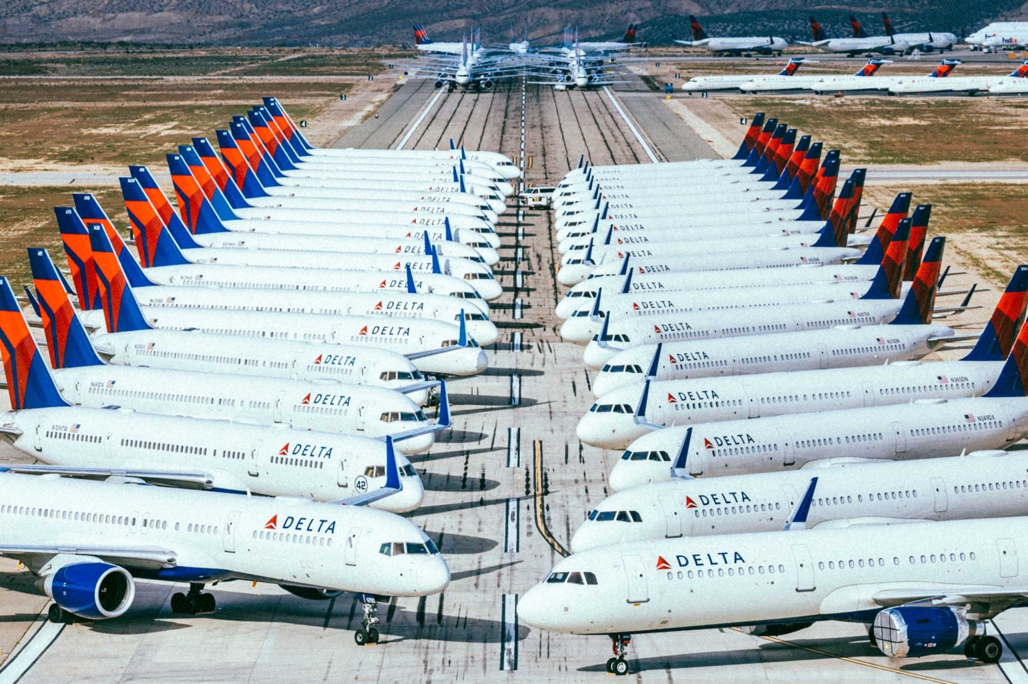 Les émissions du secteur aérien en chute libre