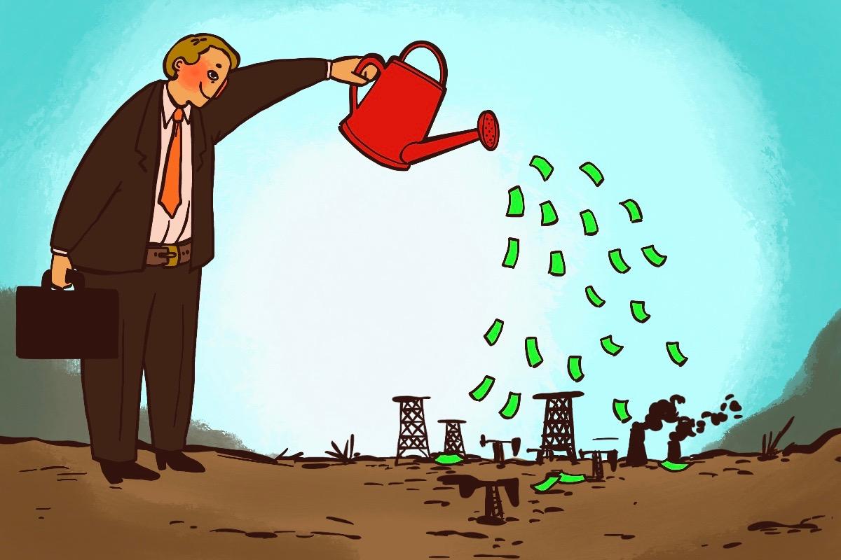 Ce monde de la finance qui promet la neutralité carbone et continue de soutenir massivement les énergies fossiles