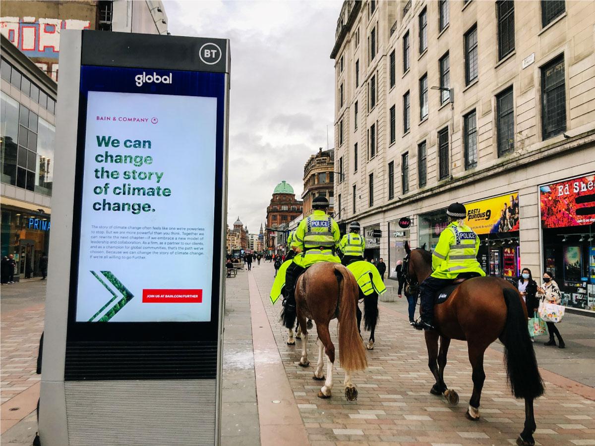 Pendant la COP26, Glasgow devient la capitale mondiale du greenwashing