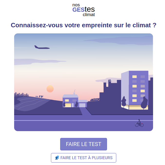 Calculez votre empreinte carbone, première étape avant d’agir pour le climat