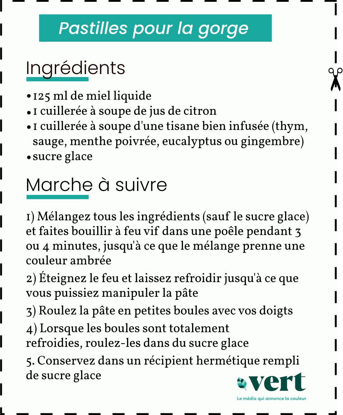 VendreDIY : les pastilles pour la gorge