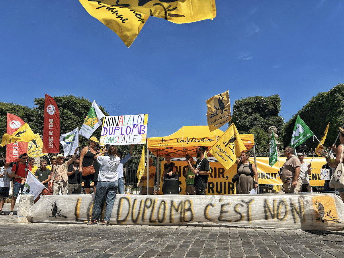 Pétitions, manifestations, recours… Cinq manières de continuer à se mobiliser contre la loi Duplomb après son adoption