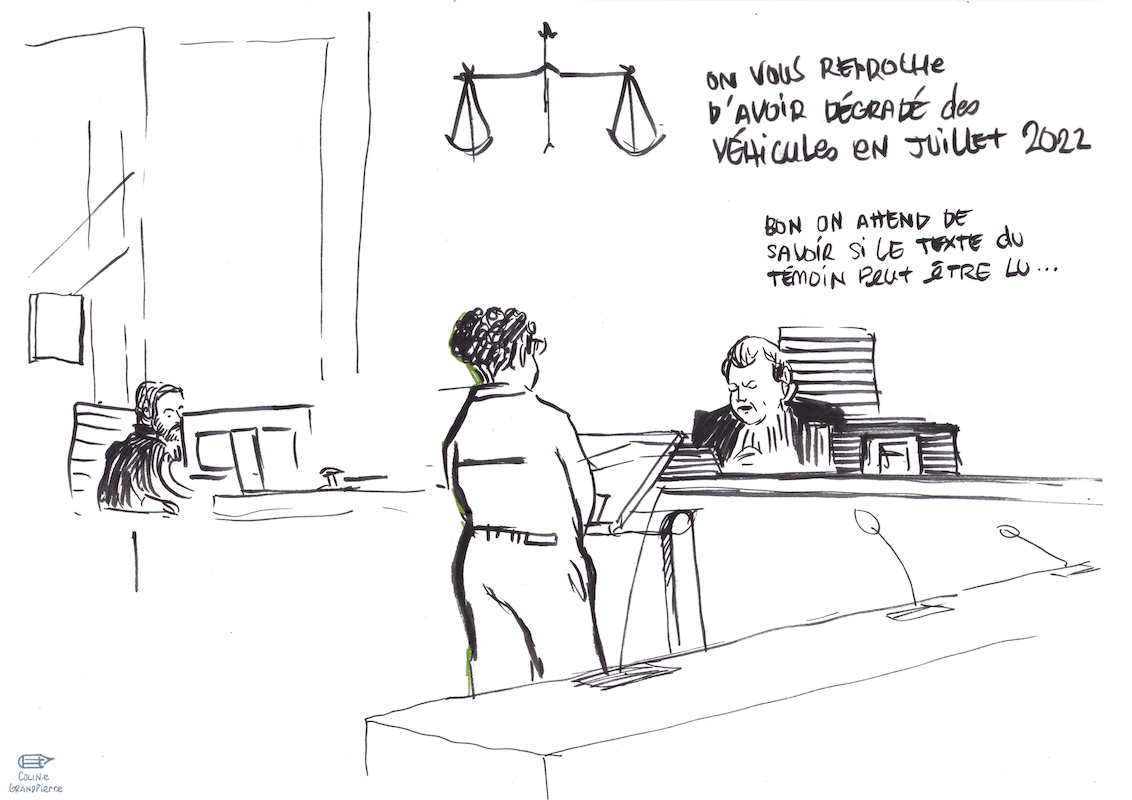 Un «dégonfleur de SUV» condamné pour la première fois à une amende