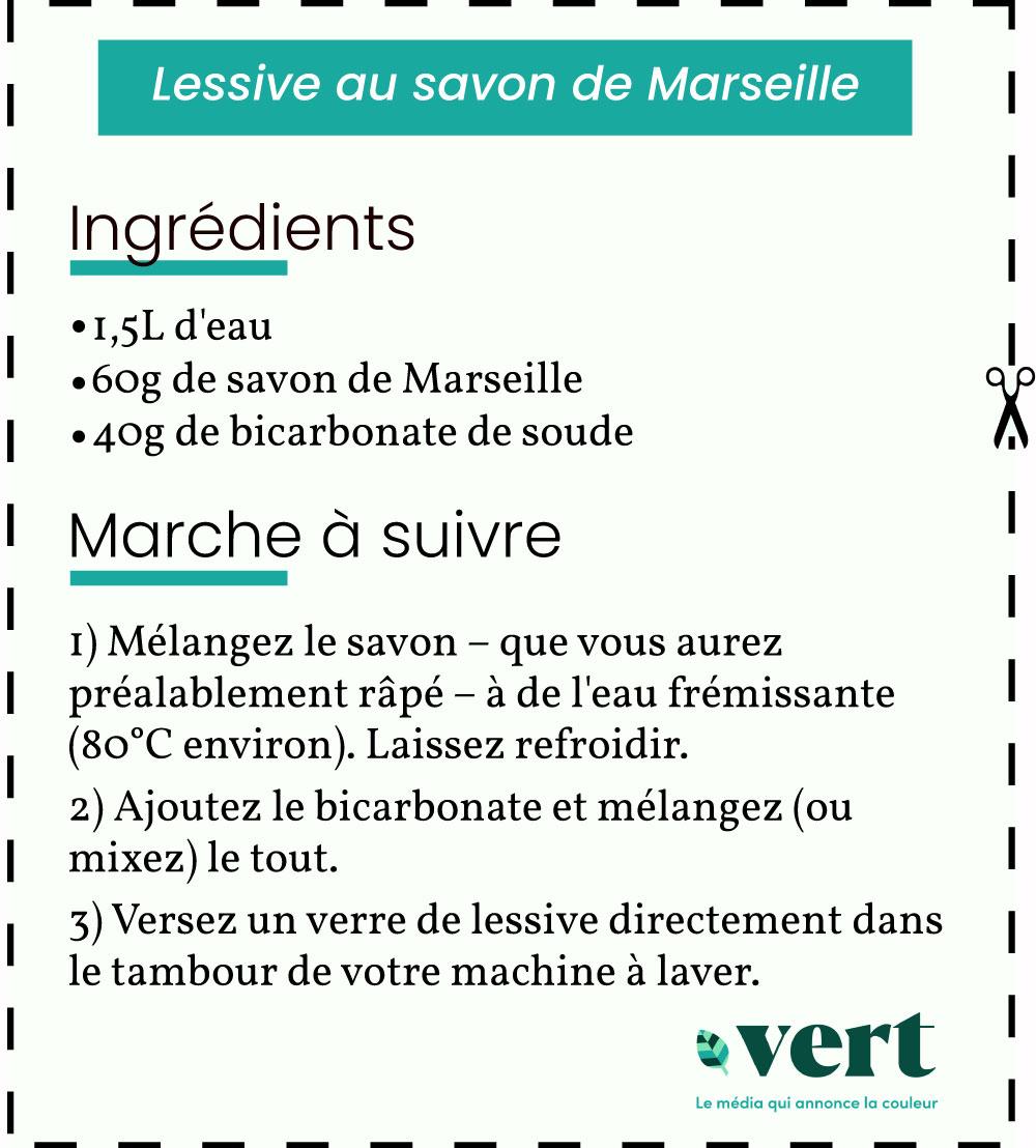 VendreDIY : la lessive au savon de Marseille