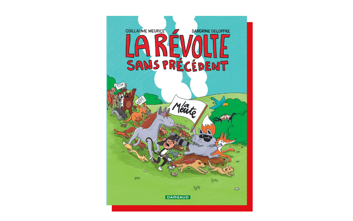 Guillaume Meurice et Sandrine Deloffre fomentent «une révolte sans précédent» des animaux dans une bédé drolatique