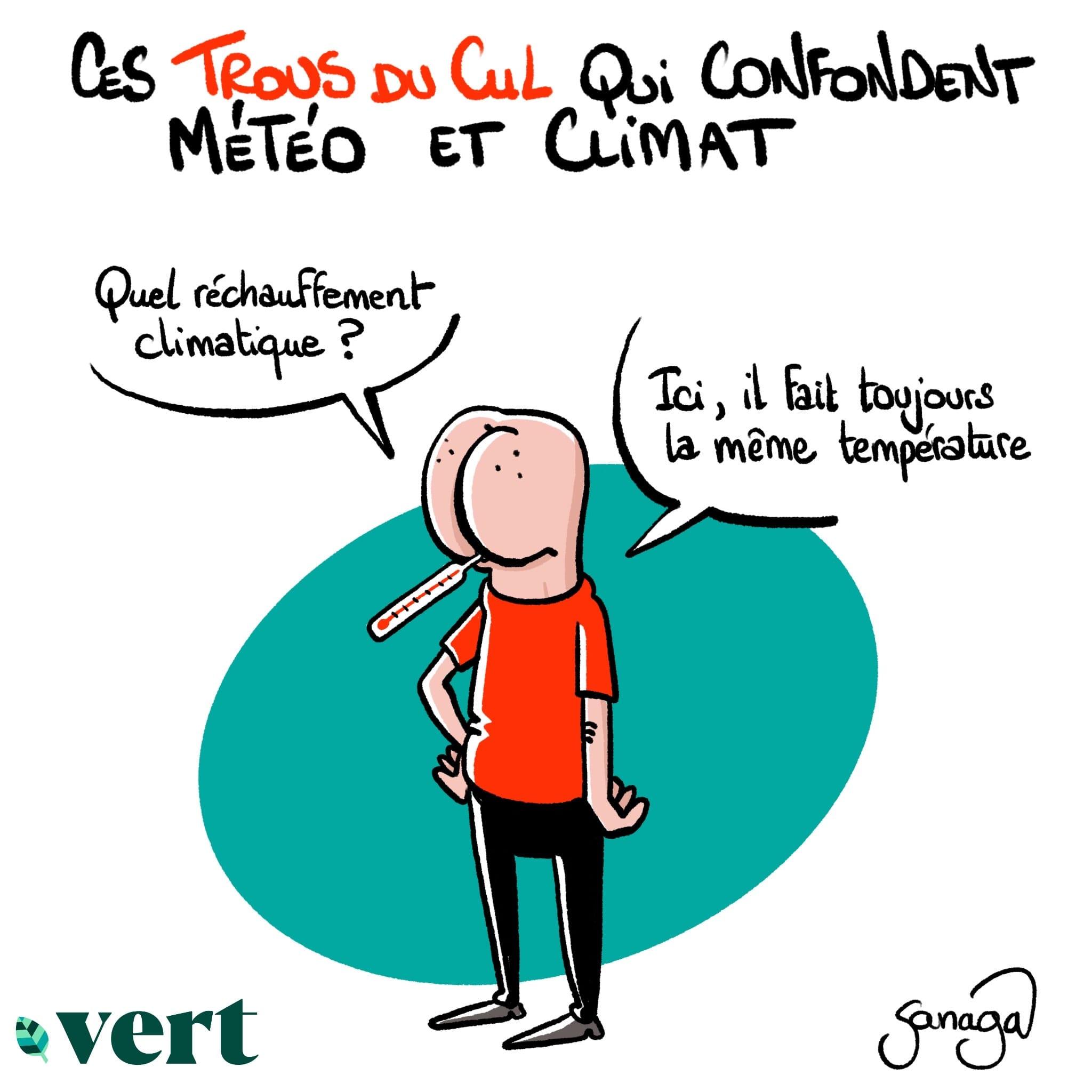 Ne pas confondre météo et climat