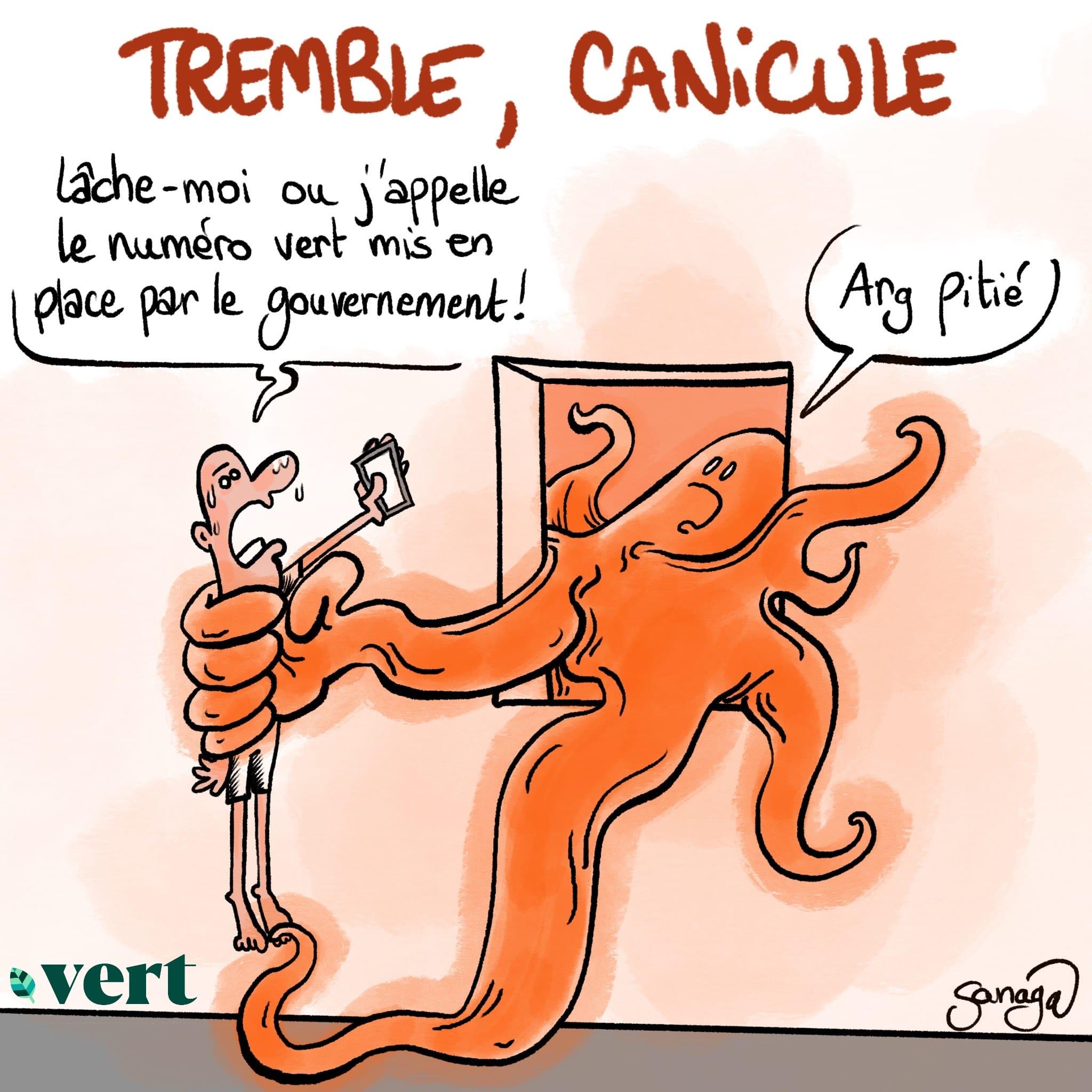 19 départements en vigilance canicule rouge et un numéro vert