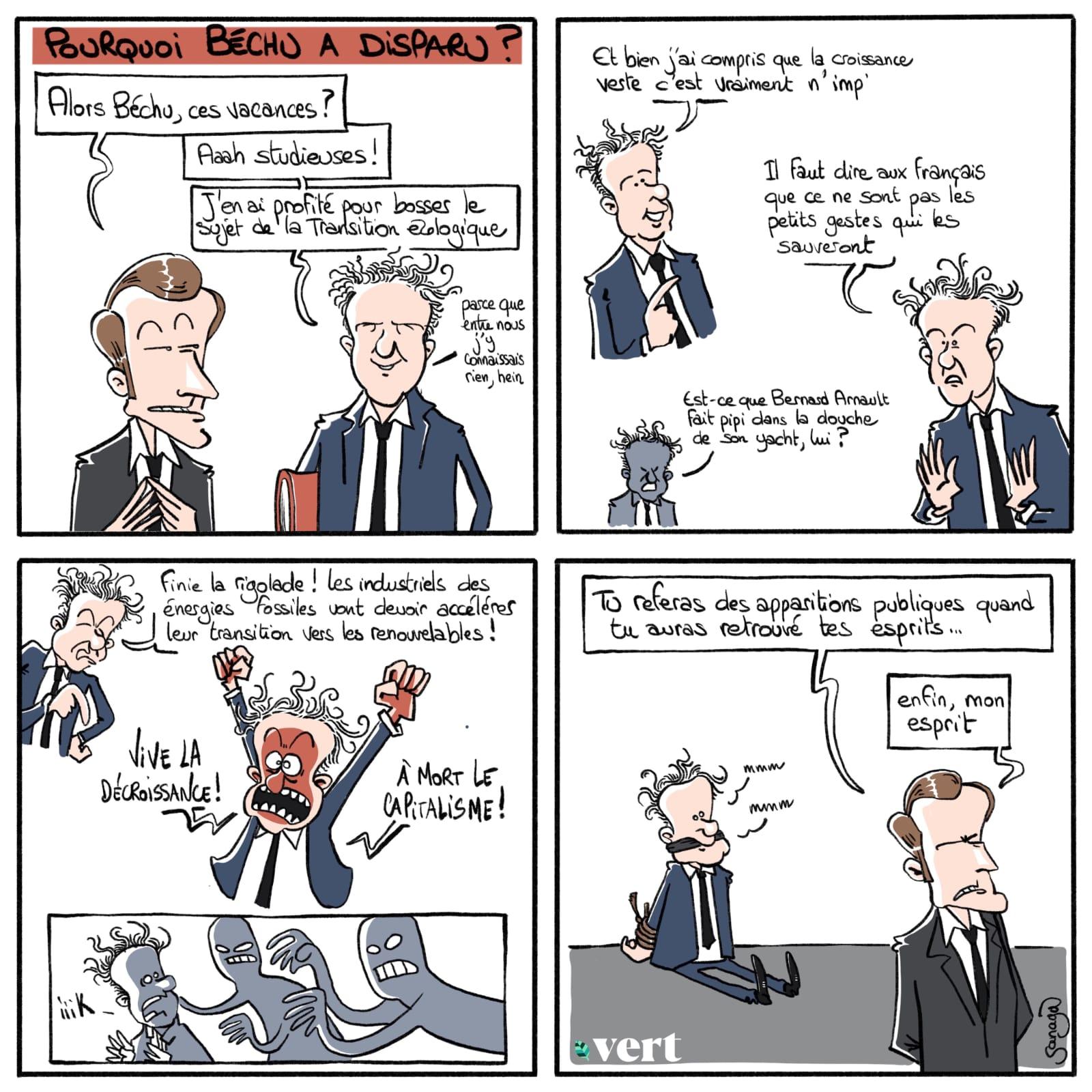 Où était donc passé Christophe Béchu ?