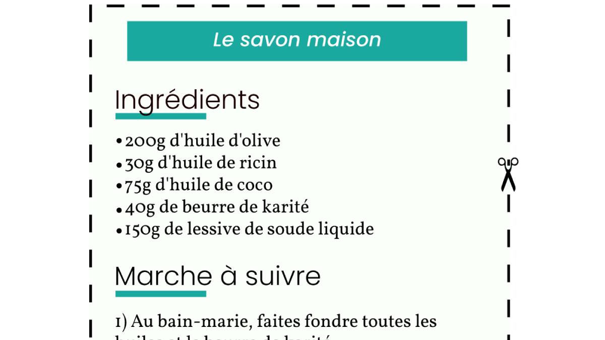 VendreDIY : le savon maison