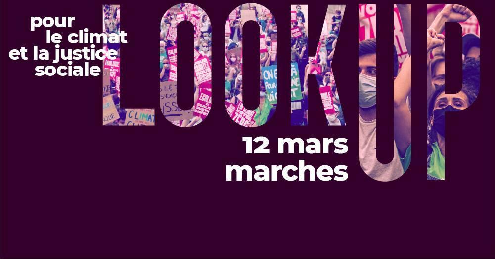 « Look up » : une grande marche nationale pour le climat et la justice sociale