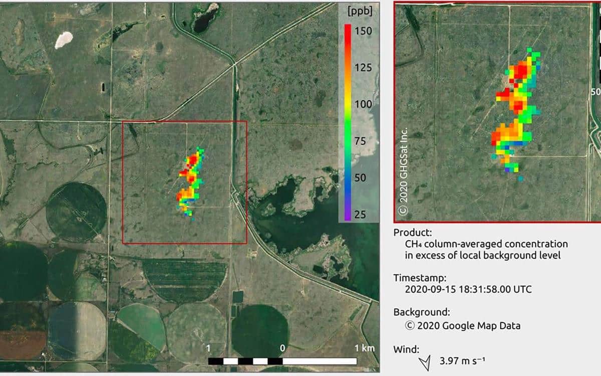 Des satellites pour détecter les fuites de méthane